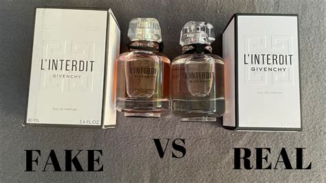 givenchy l'interdit fake vs real|givenchy l'interdit limited edition.